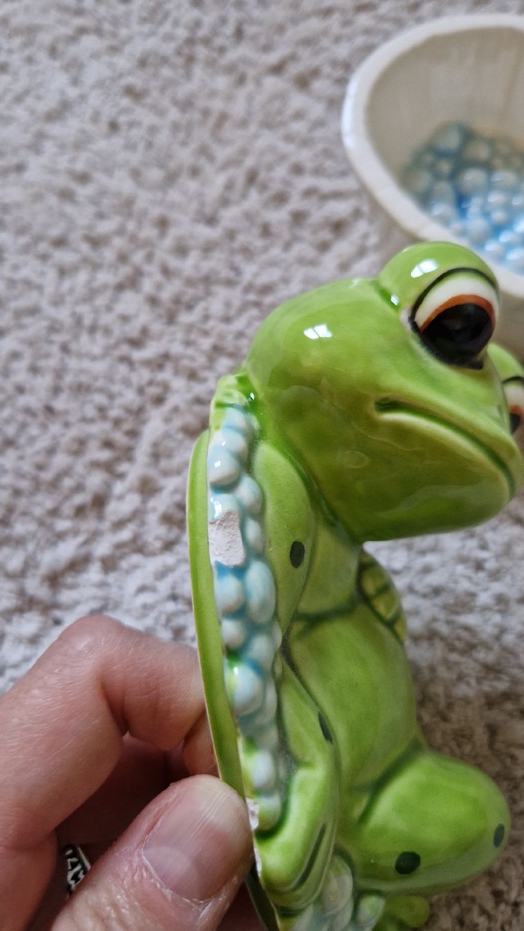 Tutte le decorazioni: Keramik Frosch – Usato da Kleindöttingen venduto da niti_oe 3