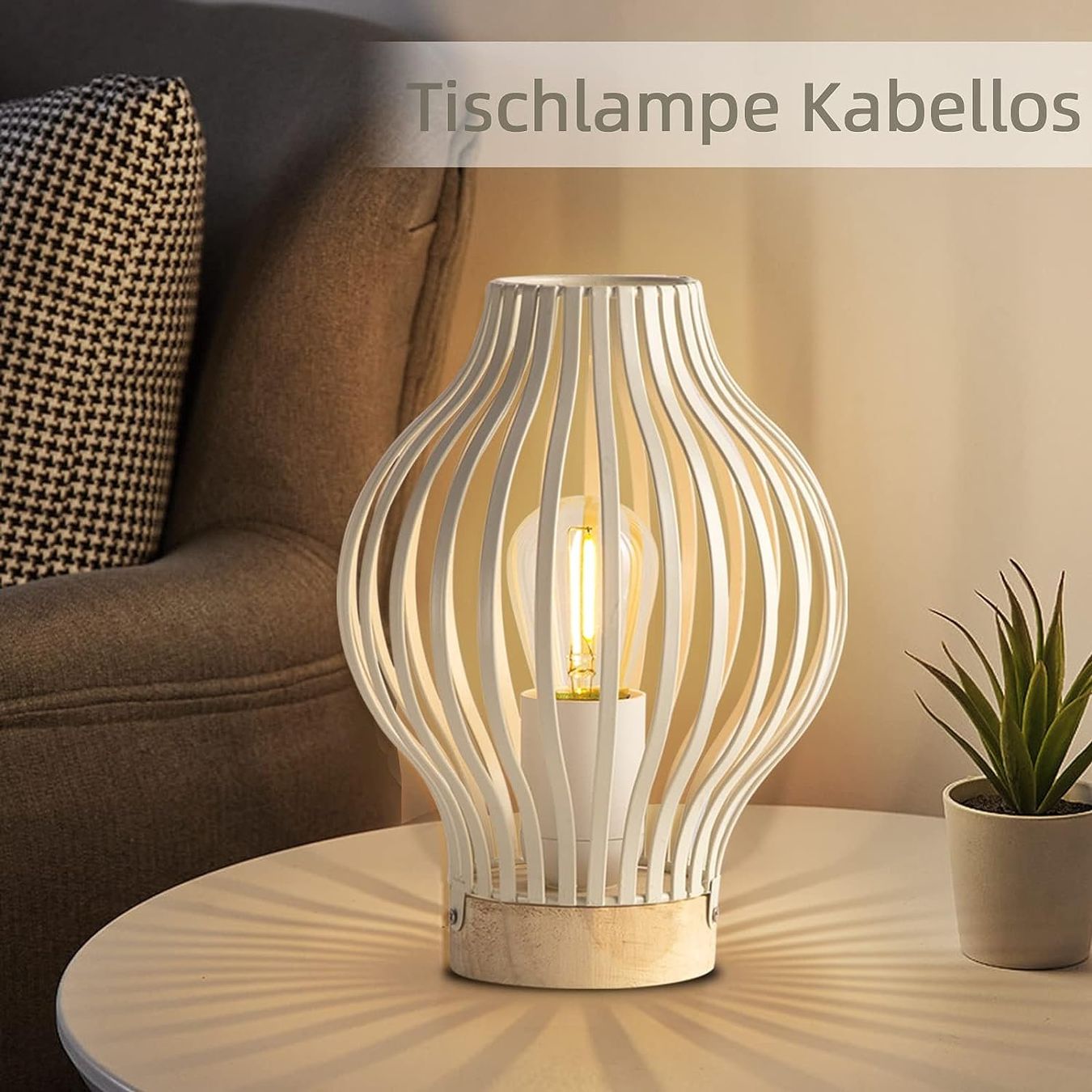 Lampade: Tischlampe Kabellos – Nuovo e nell'imballaggio originale da Nuglar venduto da SaleRitter 3