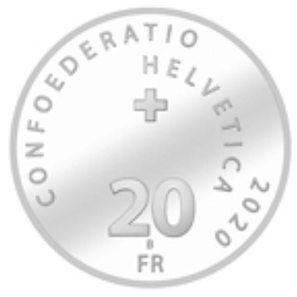 Tutti le monete: Roger Federer - Offizielle Sondermünze 2020 - Silber – Nuovo e nell'imballaggio originale da Netstal venduto da plutzger 2