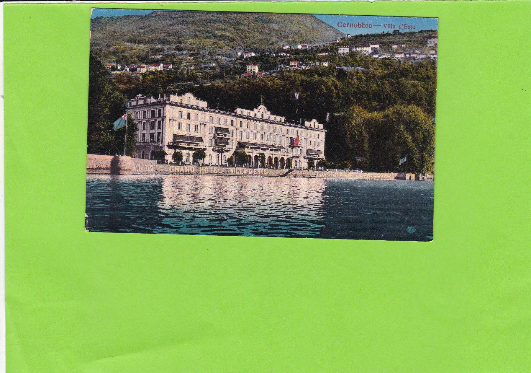 Cartoline postali: Cernobbio-Villa d'Este – Usato da St. Peterzell venduto da neckertal