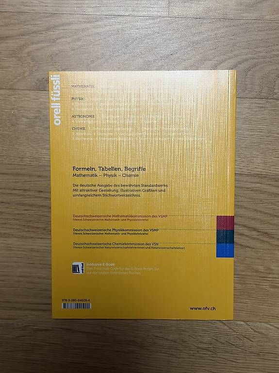 Bücher: Formeln Tabelle Begriffe – Gebraucht aus Meilen von max_8csn 1