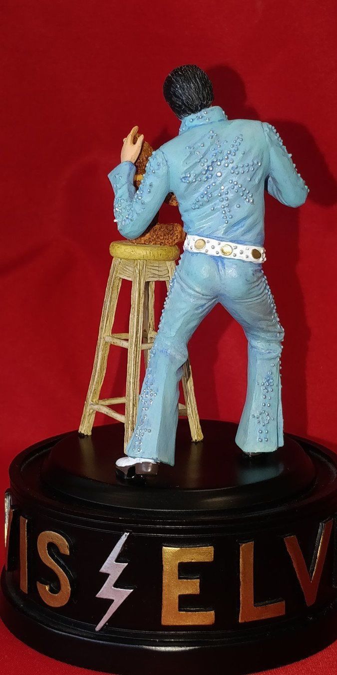 Statuette: ELVIS PRESLEY "TEDDY BEAR"  Figur (1999 EPE) – Nuovo (secondo la descrizione) da Baar venduto da STIFANI-SHOP 4