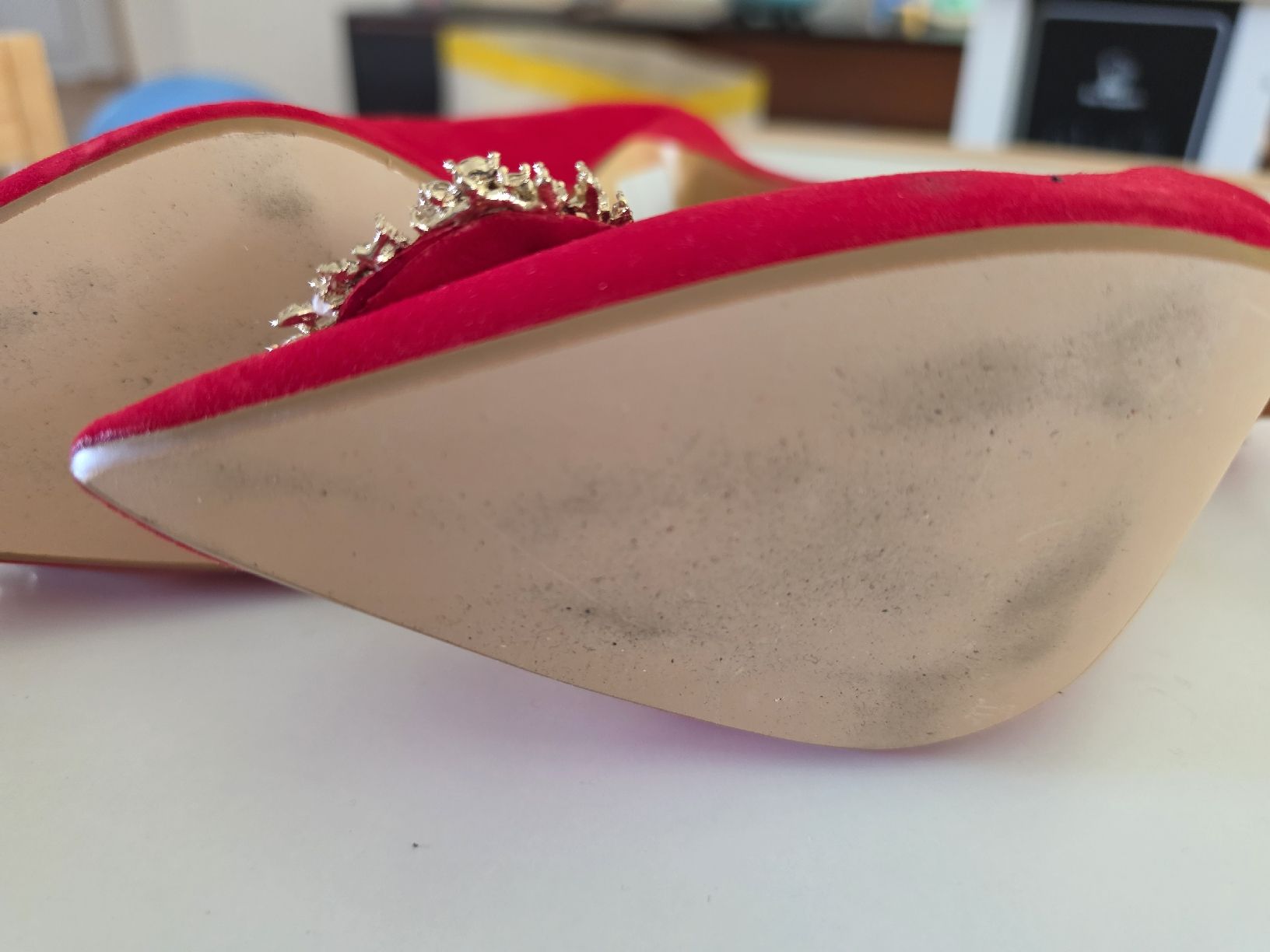 Dune London Scarpe da donna: Pumps Dune London rot Grösse 38 – Nuovo (secondo la descrizione) da Wädenswil venduto da kiki48 2