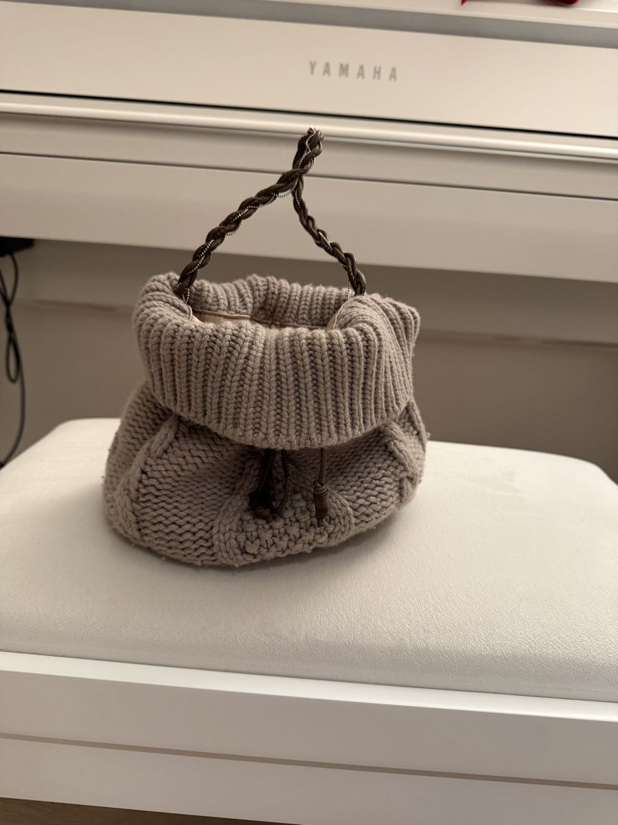 Fabiana Filippi Sacs femmes: Beigefarbene Kaschmiertasche – D'occasion à Zürich par Zurich_sale23 3