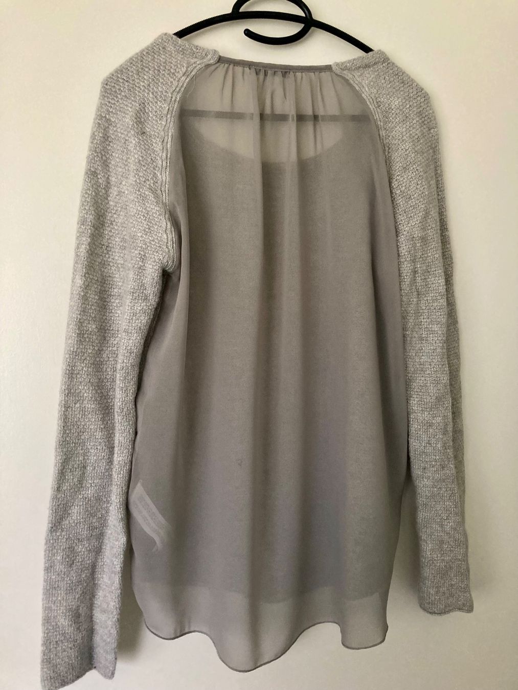 Zara Maglioni & Felpe: Zara Damen Pullover hellgrau Gr. L – Usato da Zürich venduto da tanteluzie 1