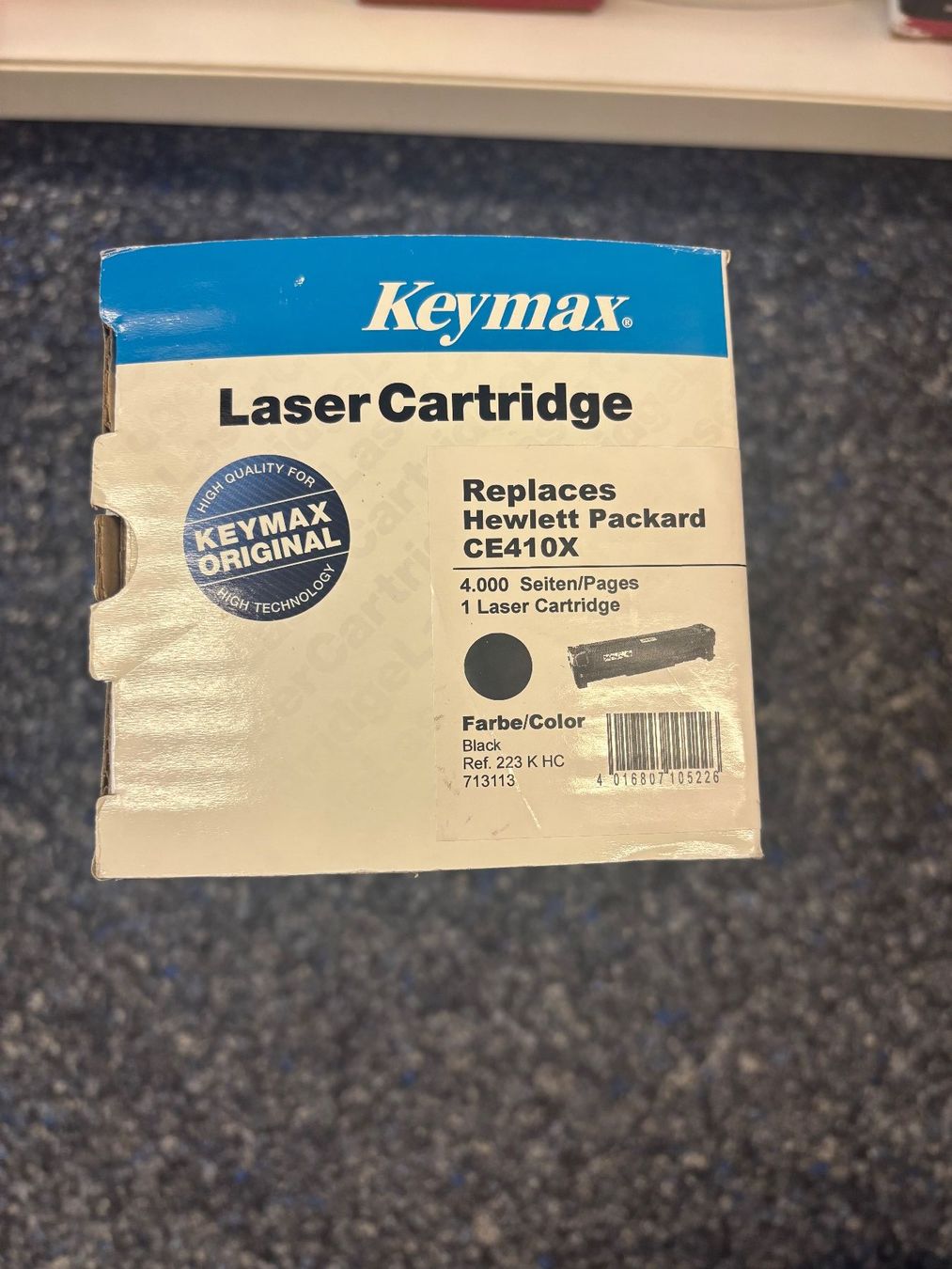 Cartucce per stampanti & toner: Keymax Toner CE410X schwarz neu – Nuovo e nell'imballaggio originale da Aarau venduto da ric_j2fq 1