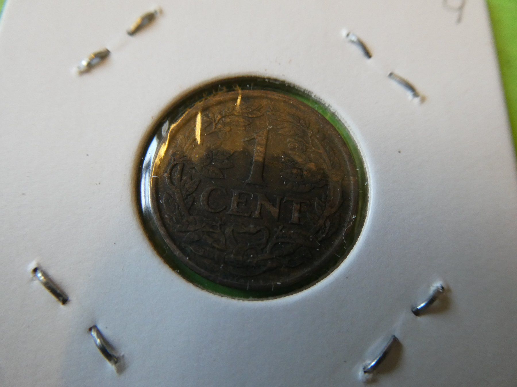 Alle Münzen: Niederlande 1920, 1 Cent – Gebraucht aus Hinterforst von Rohusri 1