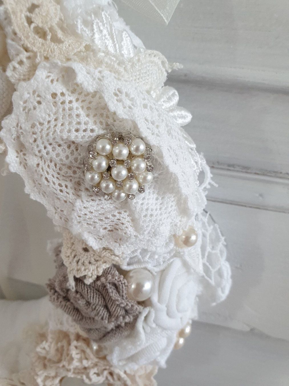 Alle Dekorationen: Geschenk Kranz Shabby Chic Dekokranz Muttertag Türkranz – Neu und originalverpackt aus Gossau ZH von Goes05 3