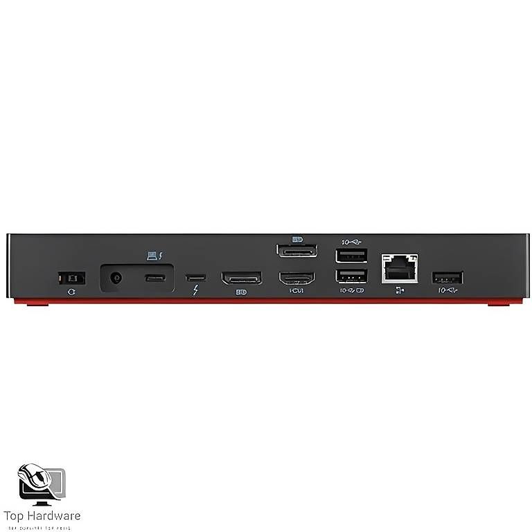 Lenovo Docking station: Lenovo ThinkPad Thunderbolt 4 Workstation Dock 300Watt – Usato da Gränichen venduto da Top-Hardware 3