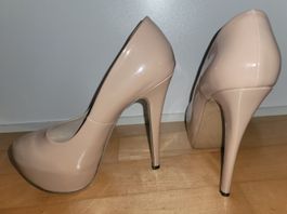 High Heels Lack, 39, Chaussure vernie, Patent leather shoe