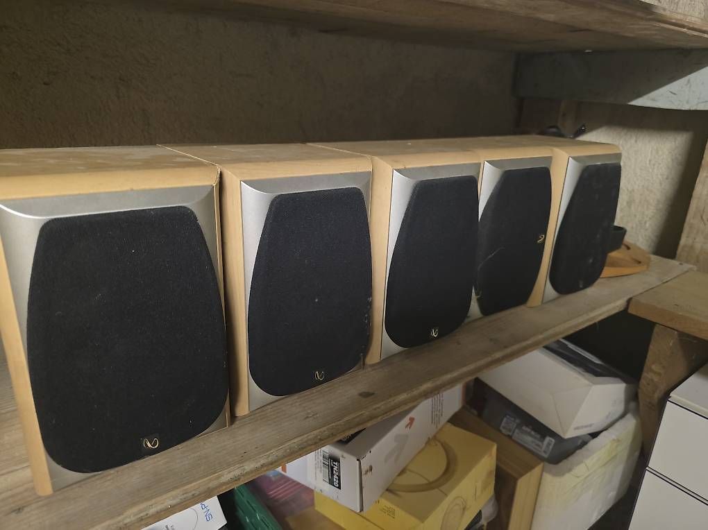 Amplificatori: Amplificatore Piooner + 5 casse infinity + subwoofer – Usato da comano venduto da alangoa 1