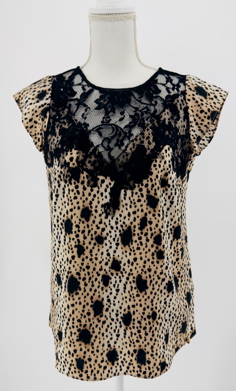 Guess Camicette: GUESS - Bluse ,,Leopard‘‘ Gr. 36 – Usato da Bolligen venduto da swl_brands