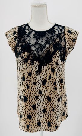 GUESS - Bluse ,,Leopard‘‘ Gr. 36