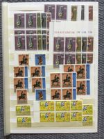 Liechtenstein 1974-79 postfrisch und gestempelt mit ET