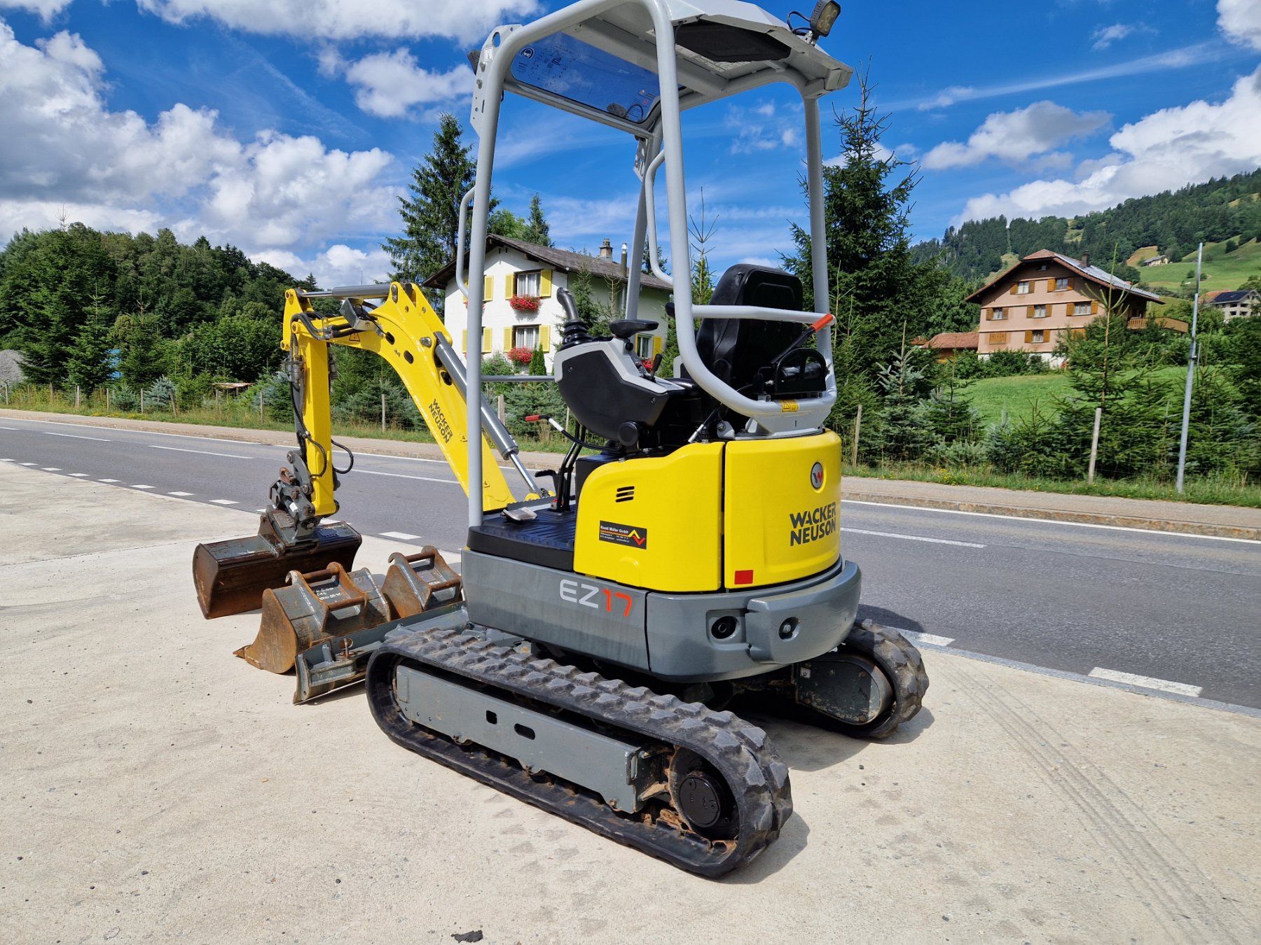 Wacker Neuson Escavatori: Raupenbagger Wacker Neuson EZ17 Bagger ab Service – Usato da Schüpfheim venduto da grischa01