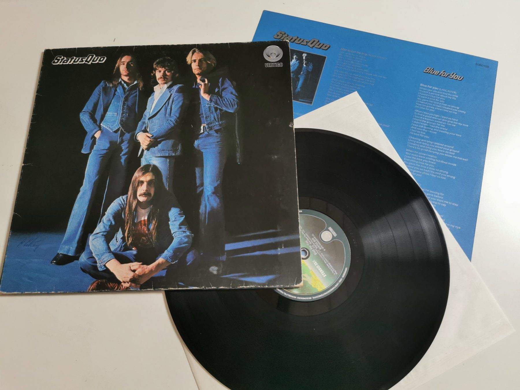 Dischi in vinile: STATUS QUO -  BLUE FOR YOU – Usato da Grafenried venduto da House-of-Oldies