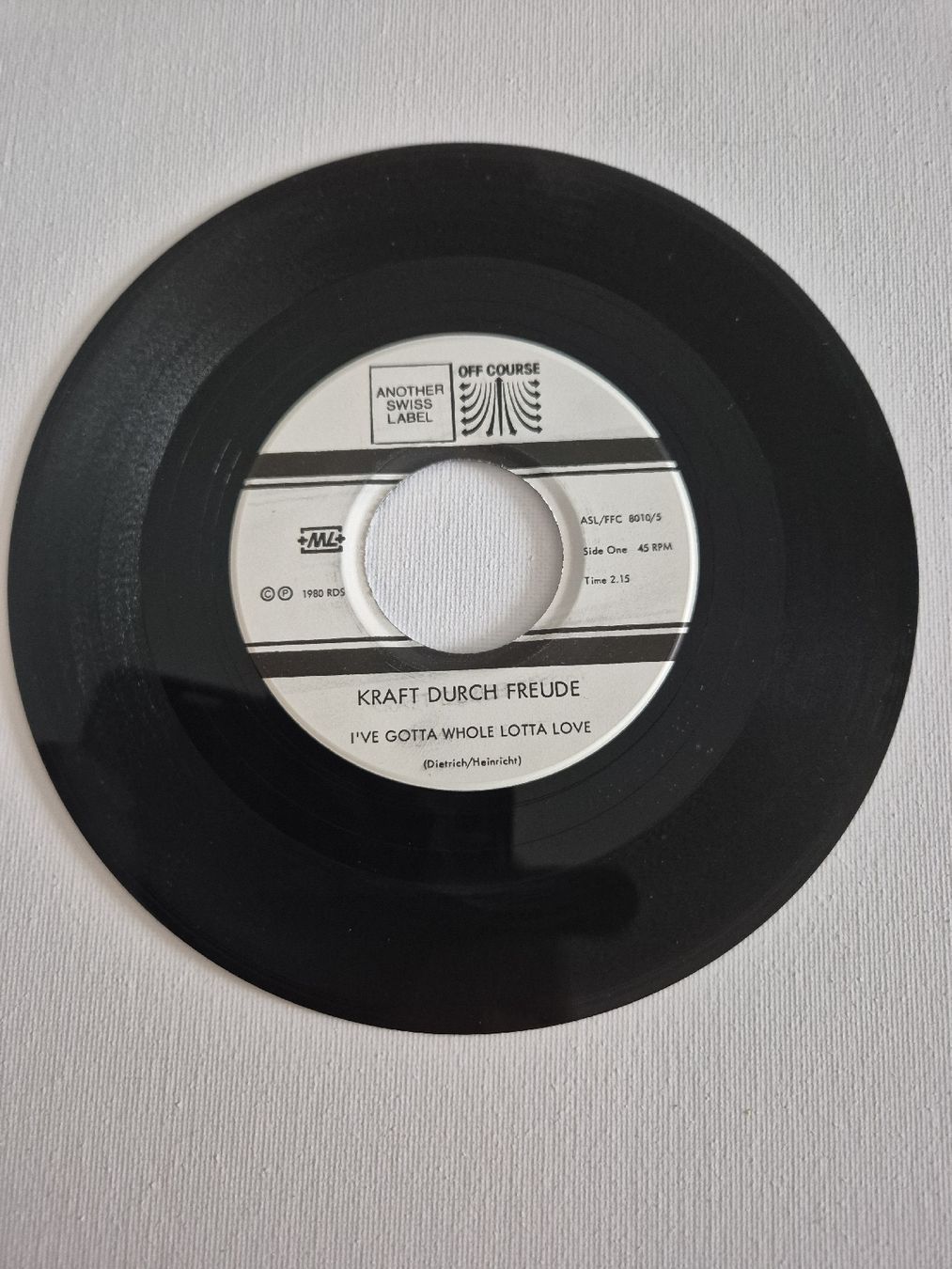 Vinyles: KRAFT DURCH FREUDE I  - Single 7 , CH – D'occasion à Uster par newwave0 2