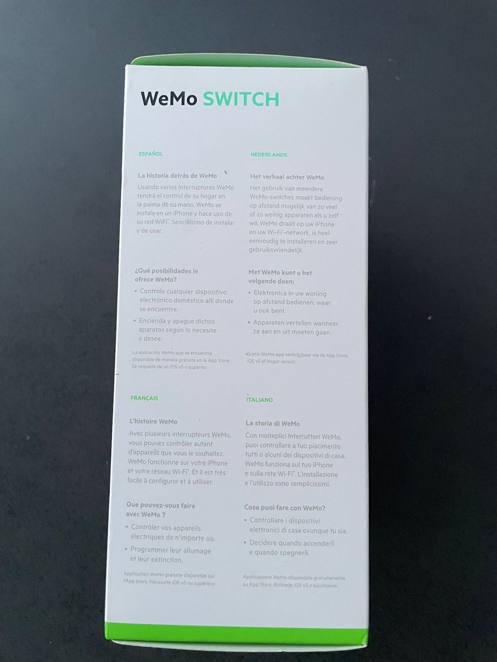 Sistema di controllo: Belkin WeMo SWITCH Smart Home Remote NEU – Nuovo e nell'imballaggio originale da zürich venduto da swiss013 3