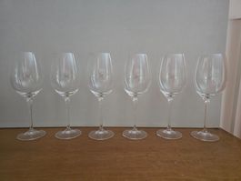 1Set 6 Stück Rotweingläser NEU NEU NEU
