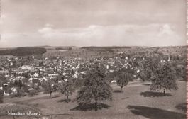 Menziken AG Flugaufnahme Nr.7324 , ca.1950