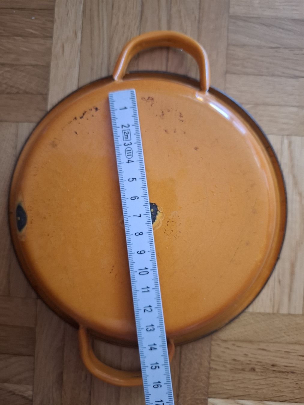 Insegne: Plat en émail vintage - Emailschild  – Usato da Moutier venduto da Carambaaa 4