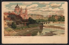 Künstler Paul Hey: München, An der Isa
