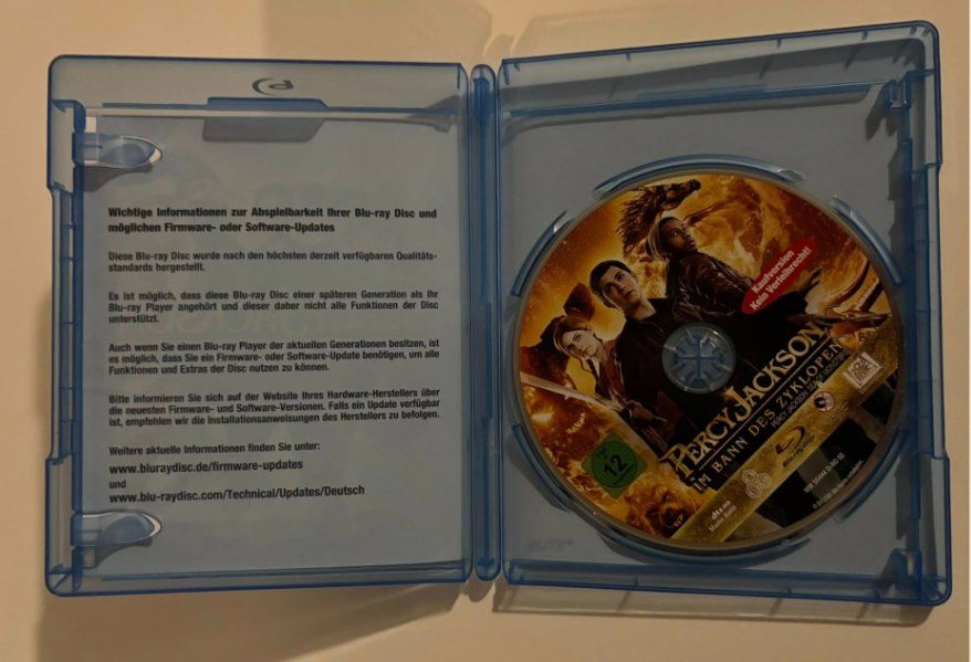 Alle DVDs: Percy Jackson - Im Bann des Zyklopen Blu-ray – Gebraucht aus lupfig von maniacs666 1