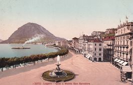 Lugano - Quai e Monte San Salvatore