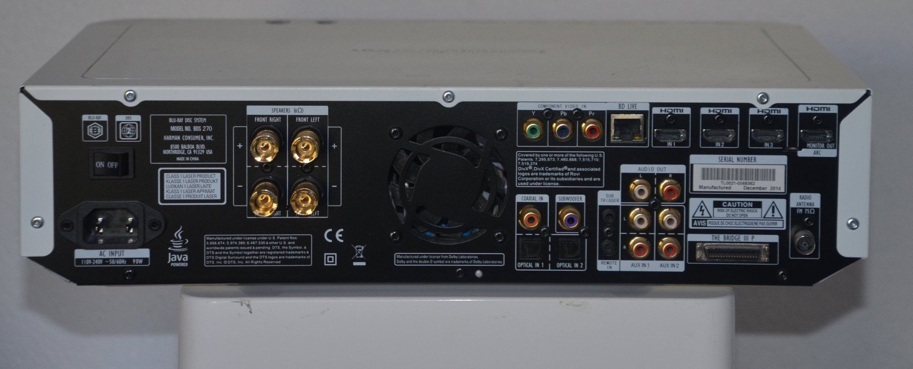 Harman-Kardon Home Cinema: Harman Kardon BDS-270 3D + HKTS 210 SUB 210SUB – Difettoso da Collonges venduto da arashee 7