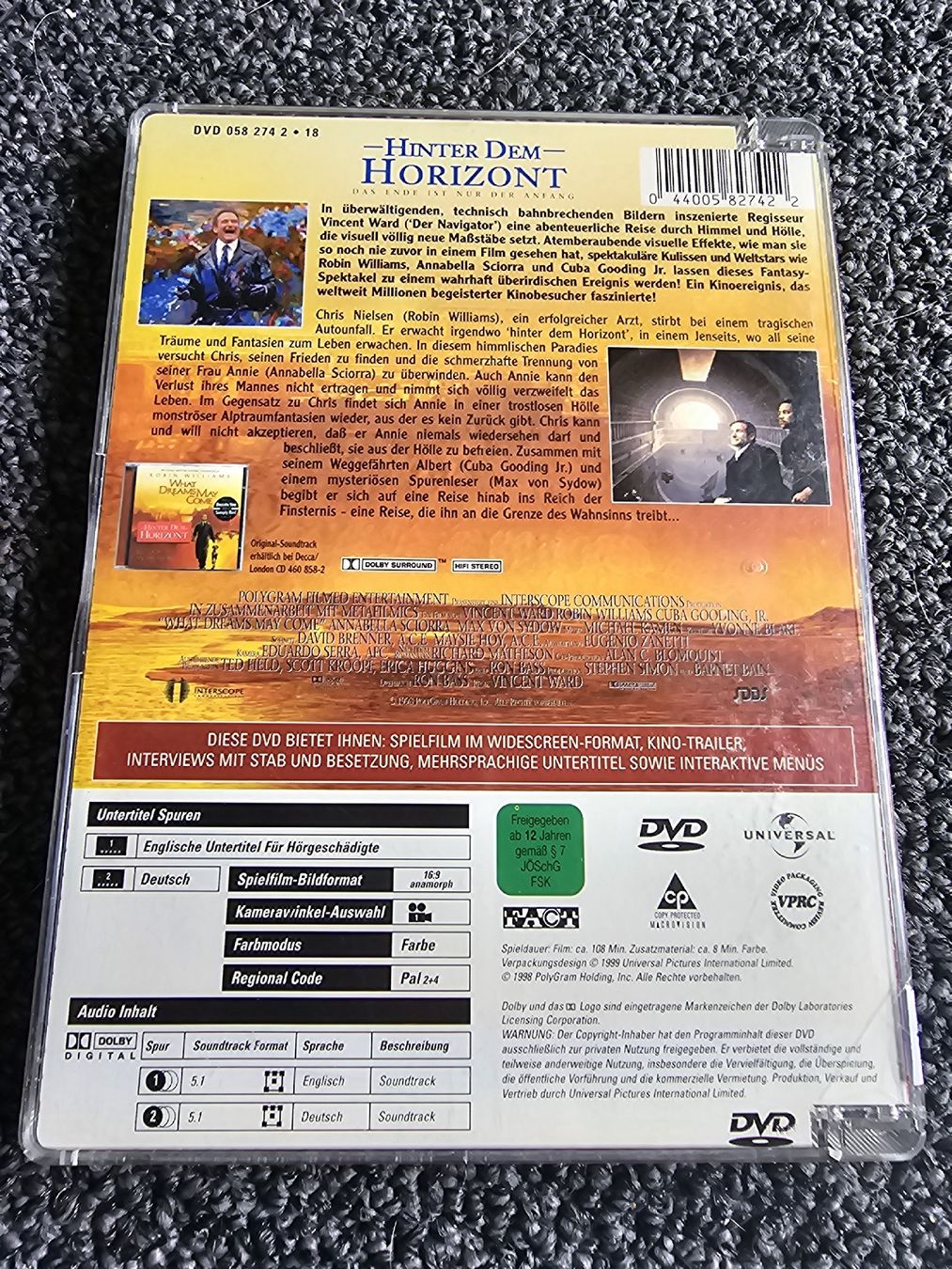 Tutti i DVDs: DVD Hinter dem Horizont(23066) – Usato da Ruswil venduto da jan_bxl5 1
