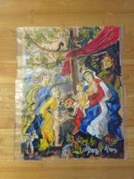 Bunte Familienszene à la Chagall