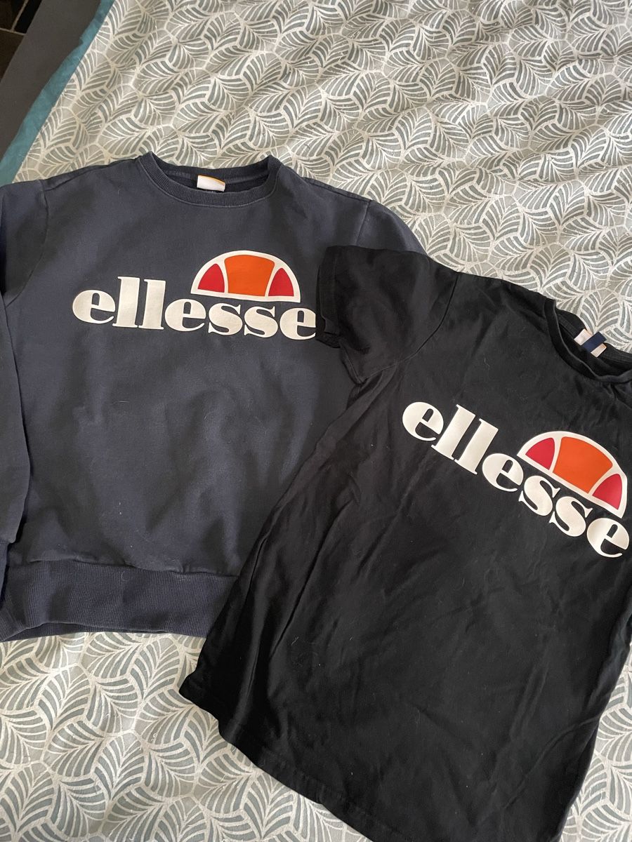 Lotti di vestiti: 2x Ellesse Shirts / Pullover Gr. S /M – Usato da wald zh venduto da trebeli 3