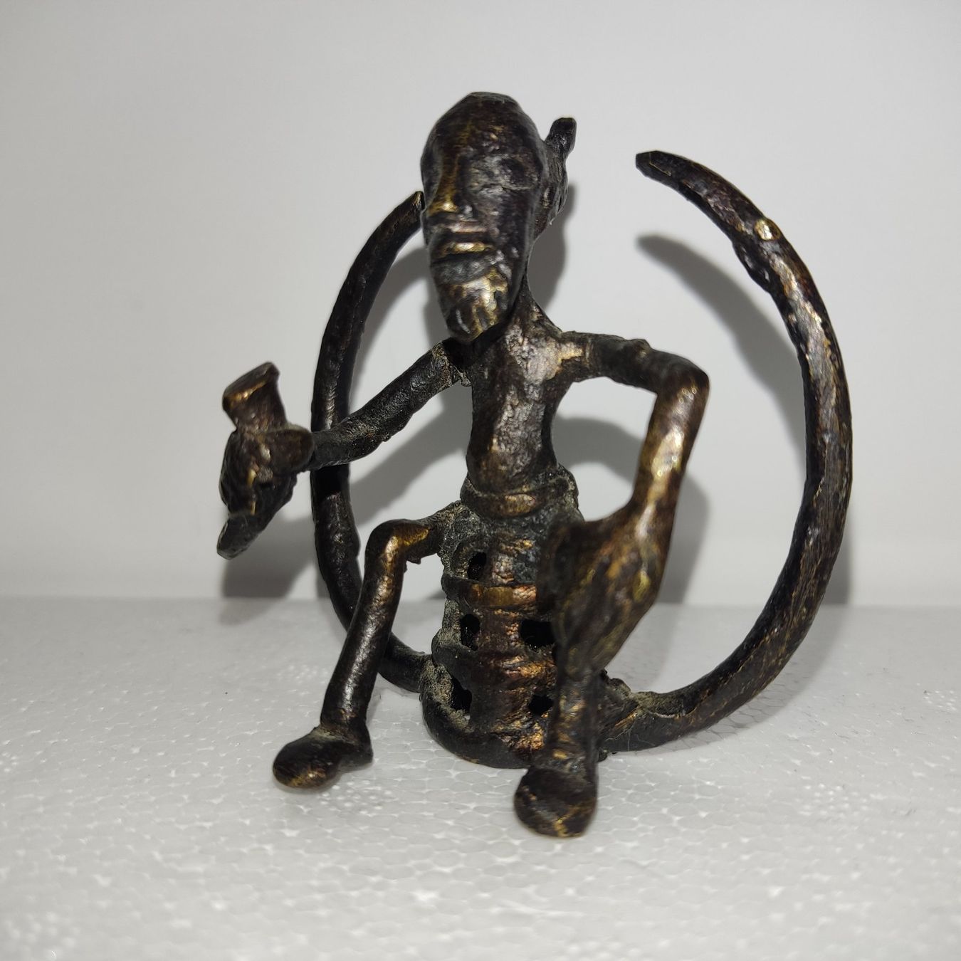 Statuette: Dogon König Figur, 6,5 cm Hoch – Usato da Rieden SG venduto da res1291