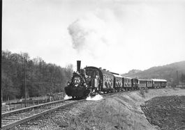 Dettingen (DE) Historischer EUROVAPOR Dampfzug mit württ T3