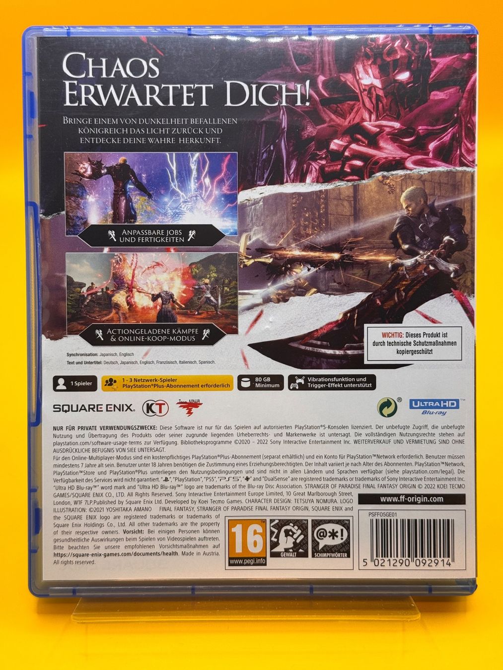 Sony Giochi: Stranger of Paradise FF Origin PS5 – Usato da Oberwil b. Zug venduto da silver2024 1
