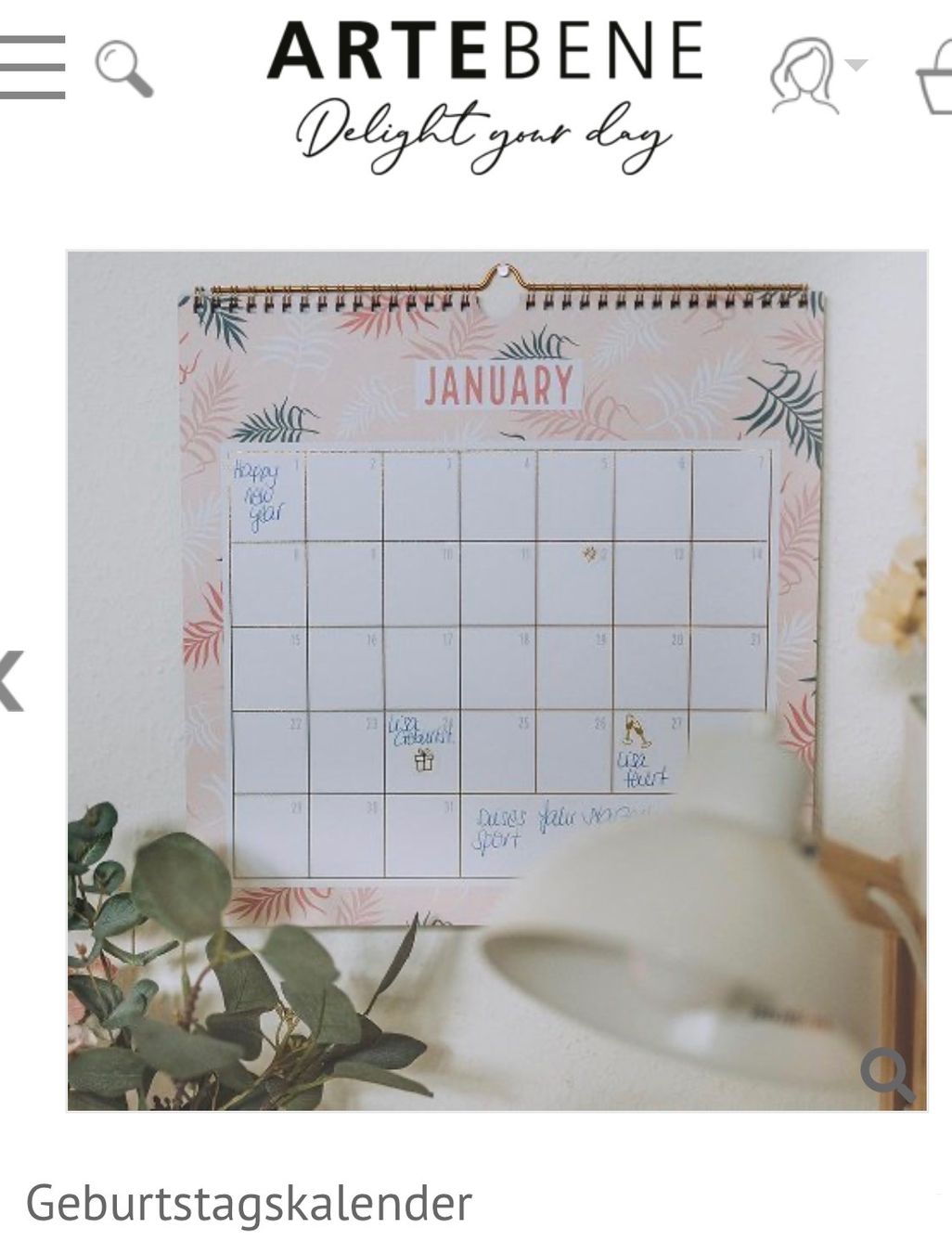 Calendari: NEU! Geburtstags-Wandkalender – Usato da Schönenwerd venduto da d.chiara