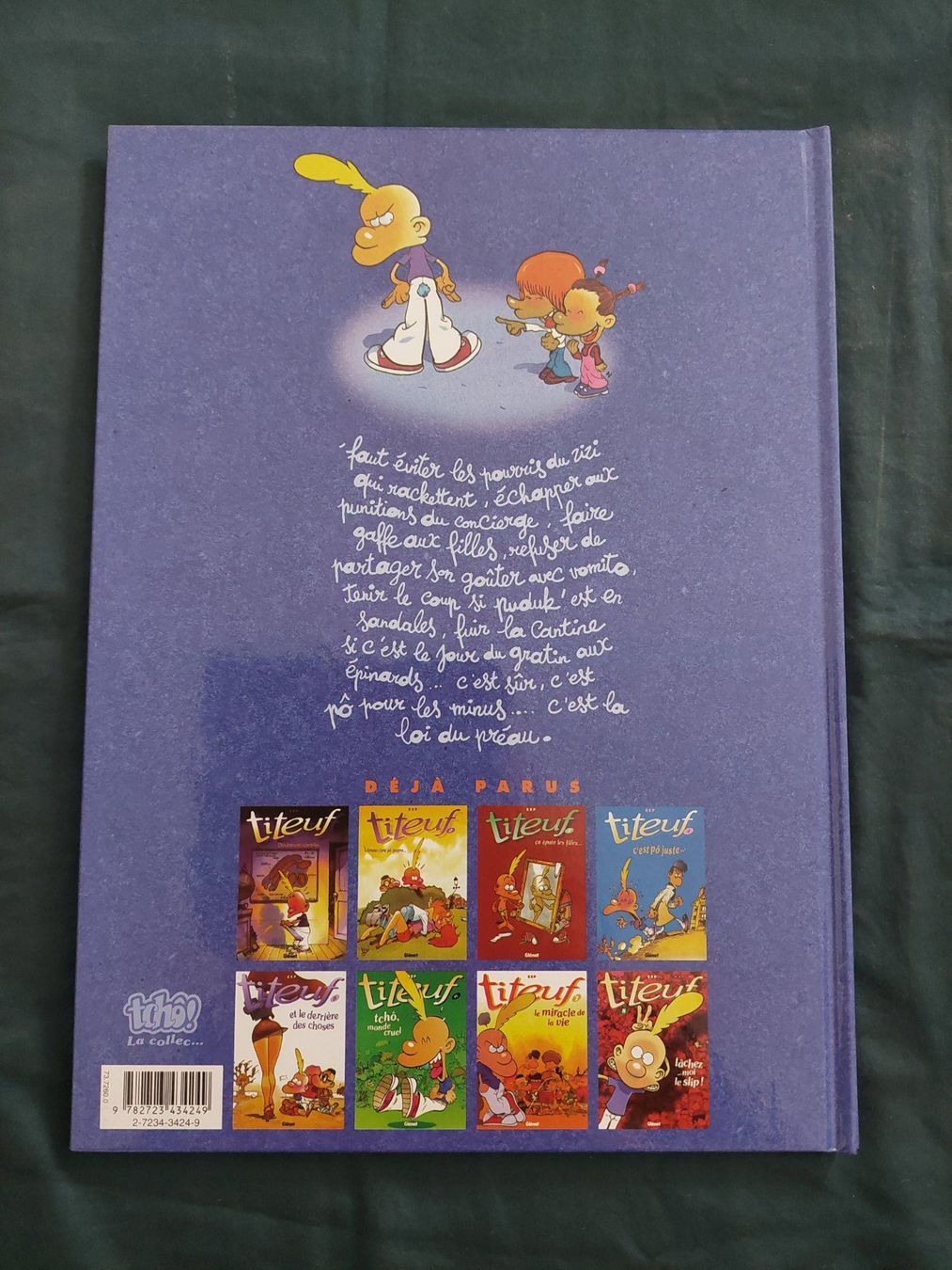 Fumetti: Titeuf T.9 "La Loi Du Préau" Ed. Originale 2002 TBE++ – Usato da Genève venduto da Blu_BD 1