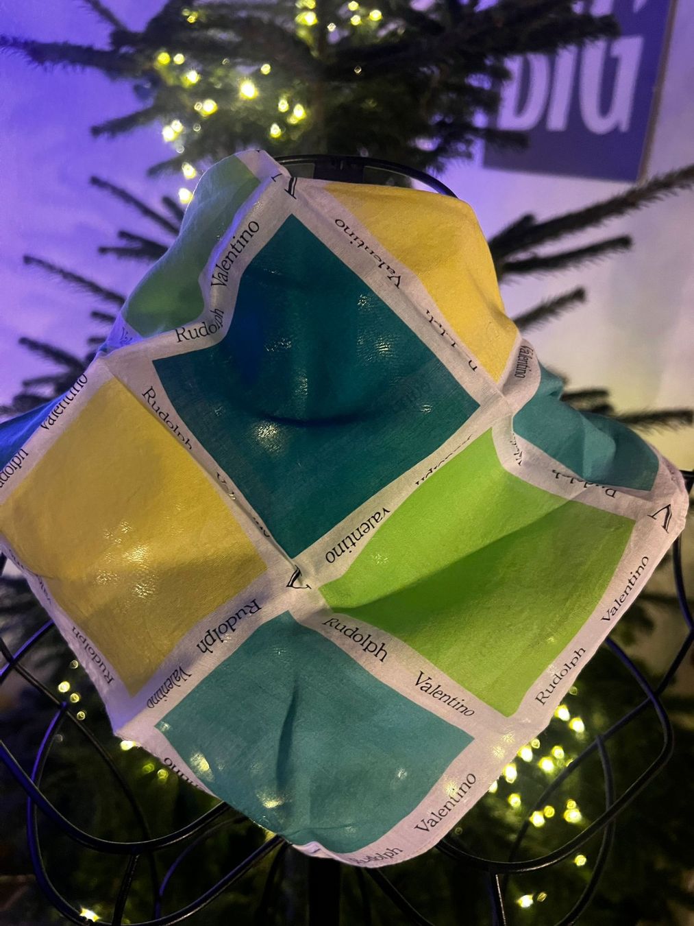 Valentino Foulard & Sciarpe: Rudolph Valentino Vintage Tuch – Usato da Winterthur venduto da Dejv