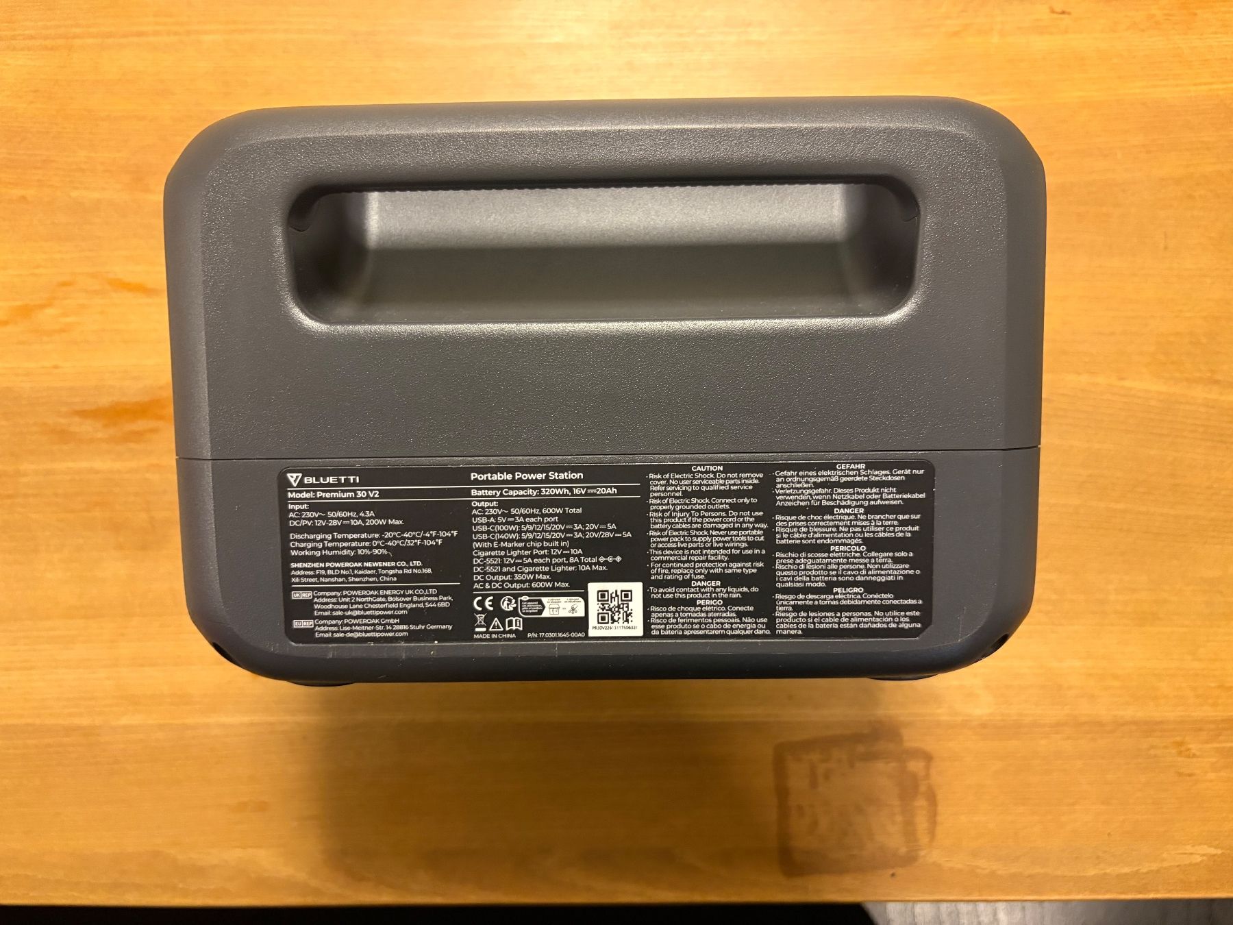 Bluetti Batterie: Bluetti Premium 30 V2 Power Station – Nuovo (secondo la descrizione) da Bern venduto da off_52yz 4
