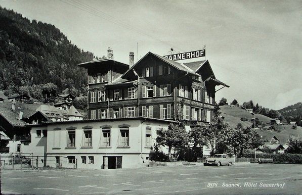 Cartoline postali: SAANEN Hôtel Saanerhof - Auto – Nuovo (secondo la descrizione) da Jona venduto da philajona