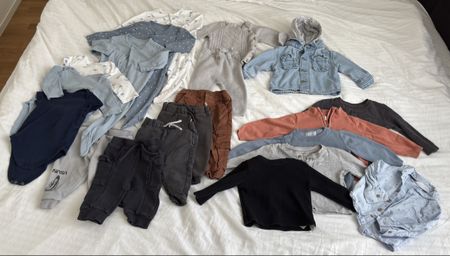 Baby Kleider Set Gr. 80 – Jeansjacke, Disney & viele Teile