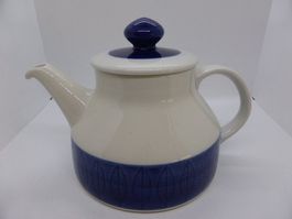 KOKA Rörstrand théière fabriquée en Suède ruban bleu KOKA