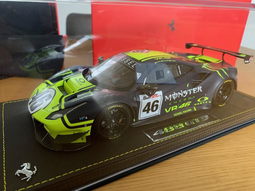 BBR -Modèles BBRC258 - Ferrari 488 GT3 Valentino Rossi