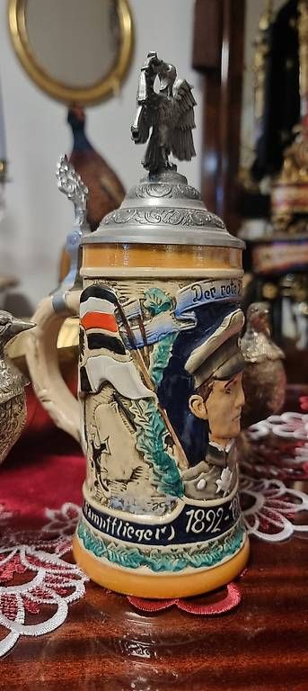 Contenitori & Simili: Limitierter Bierkrug, Der rote Baron – Usato da Kaufdorf venduto da Nati-Nati 6