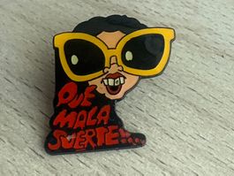Pin "Que Mala Suerte"