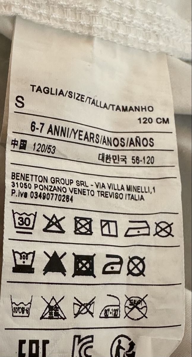 Benetton Pantaloni: Bermuda in cotone Benetton – Usato da Castel San Pietro venduto da Moregi 6