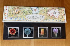 Briefmarken Royal Mail Mint Stamps, Flowers