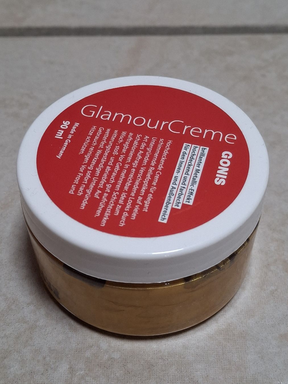Gonis Kit bricolage: Gonis Glamour Creme – Nuovo e nell'imballaggio originale da Wilderswil venduto da janabe