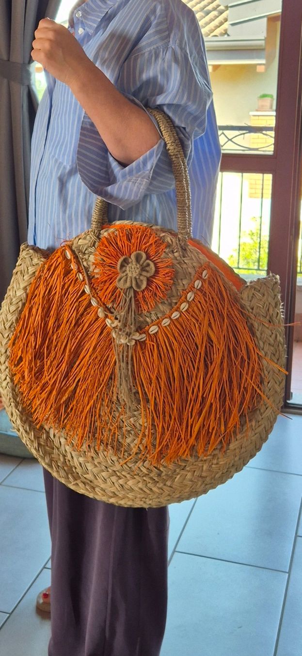 Borse da donna: Bellissima borsa in paglia – Nuovo (secondo la descrizione) da Luzern venduto da jen_9s9n
