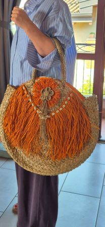 Bellissima borsa in paglia